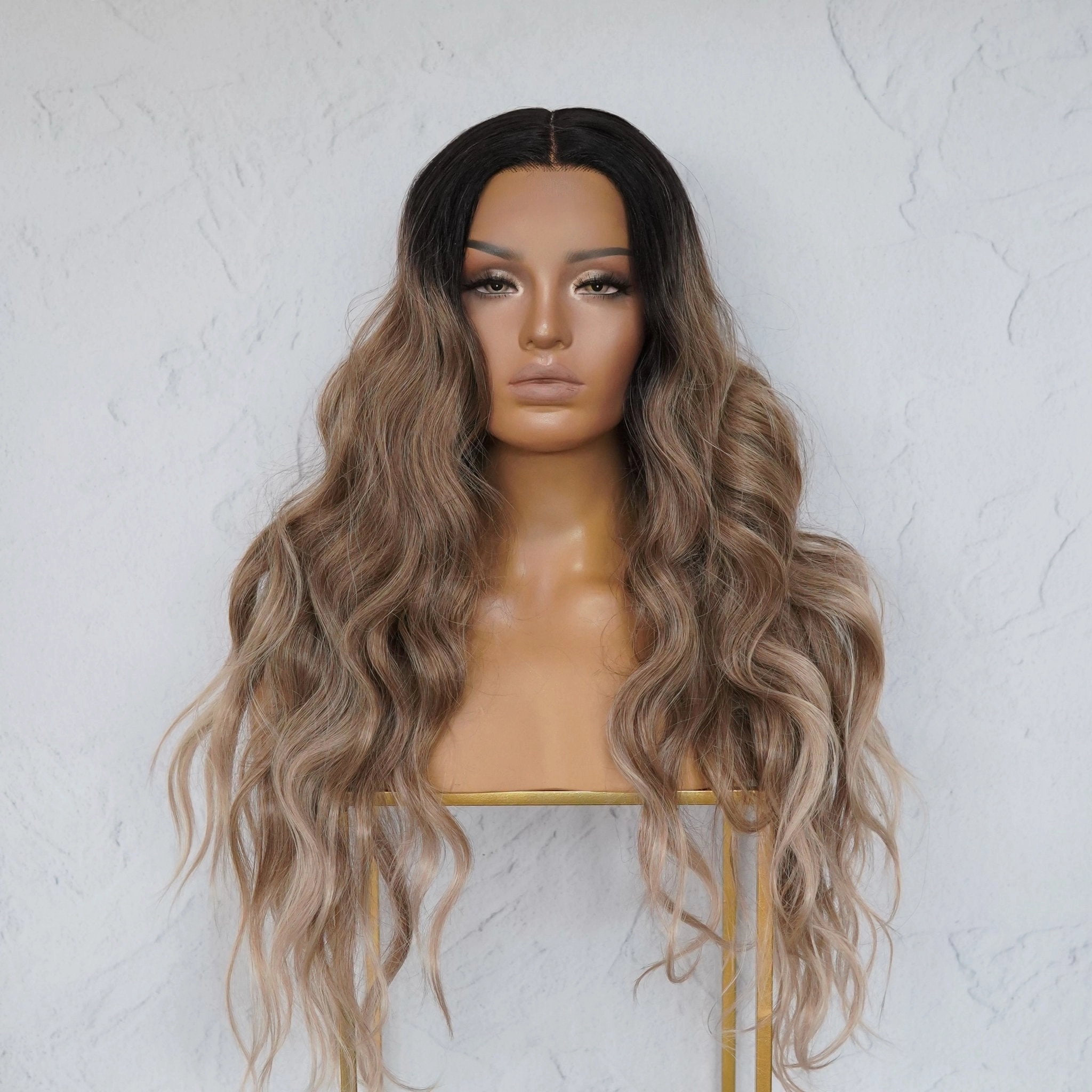 KORA Ombre Brown Lace Front Wig
