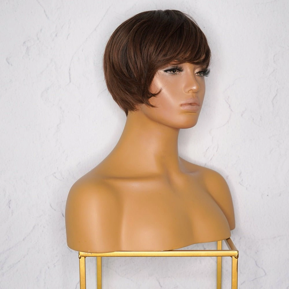 KRIS Dark Brown Fringe Wig