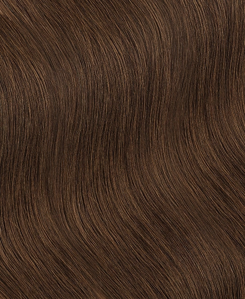 lace front human wig - 24" light brown.