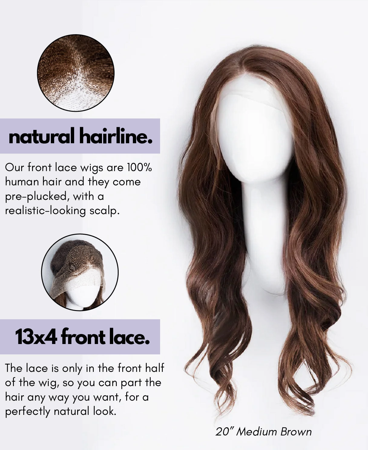 lace front human wig - 26" platinum blonde.