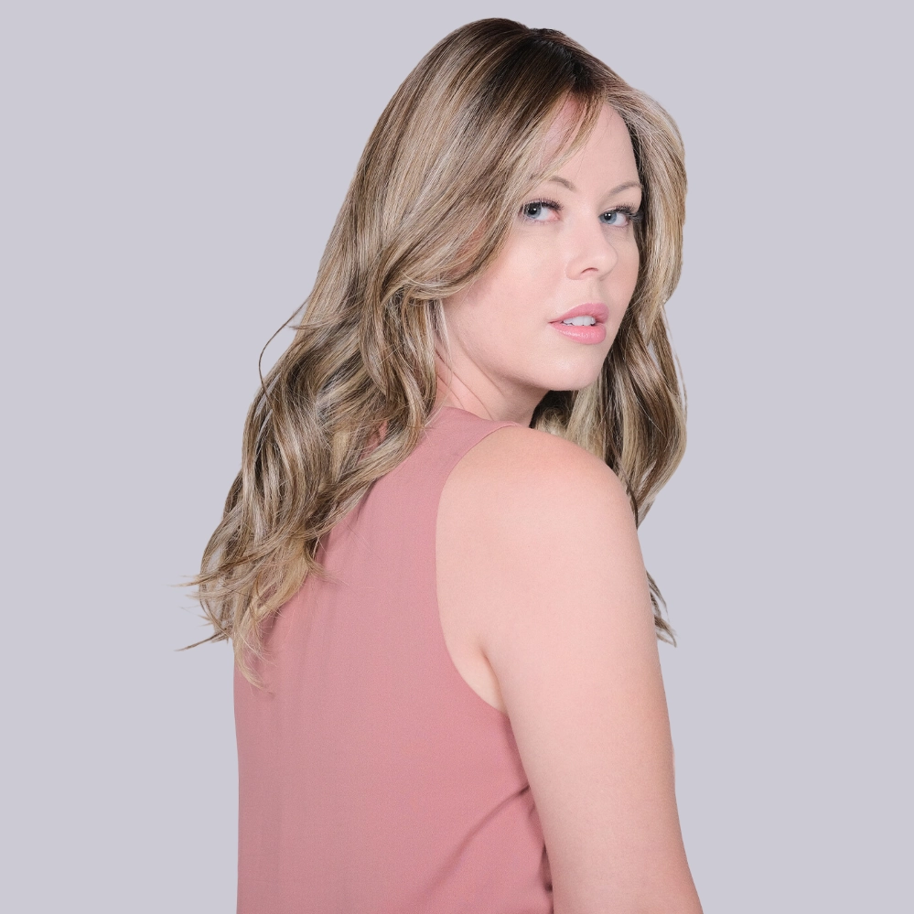 Lace Front Mono Topper Peerless 19" - Caf Collection by BelleTress