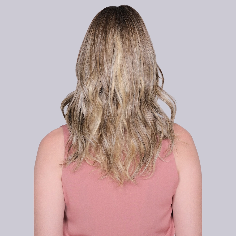 Lace Front Mono Topper Peerless 19" - Caf Collection by BelleTress