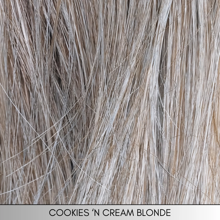 Lace Front Mono Topper Straight 18" - Caf Collection by BelleTress