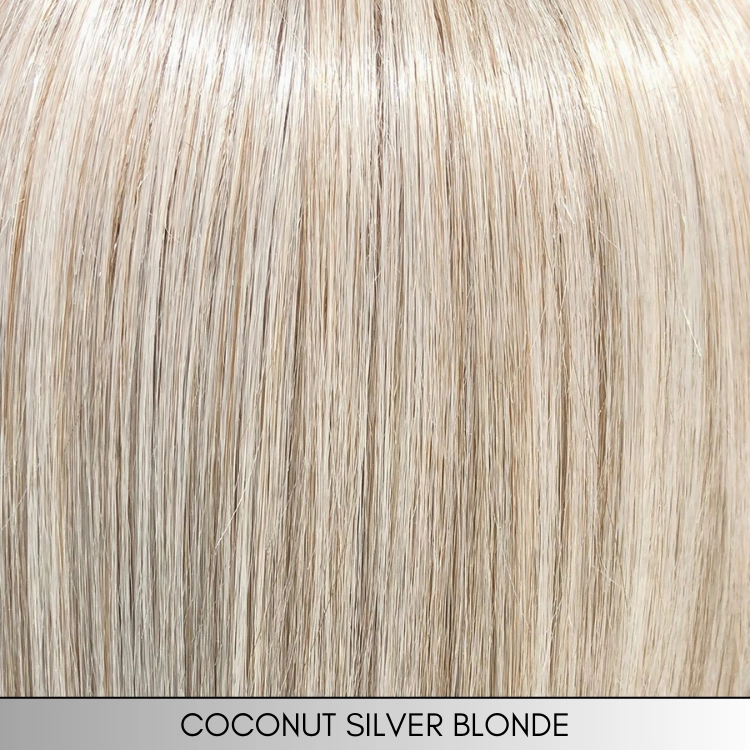 Lace Front Mono Topper Straight 18" - Caf Collection by BelleTress