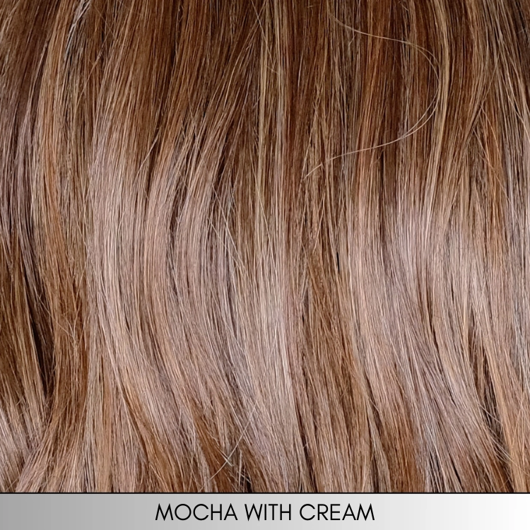 Lace Front Mono Topper Wave 18" - Caf Collection by BelleTress