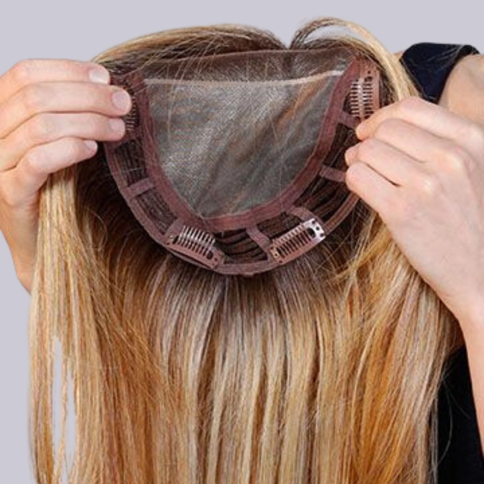 Lace Front Mono Topper Wave 18" - Caf Collection by BelleTress