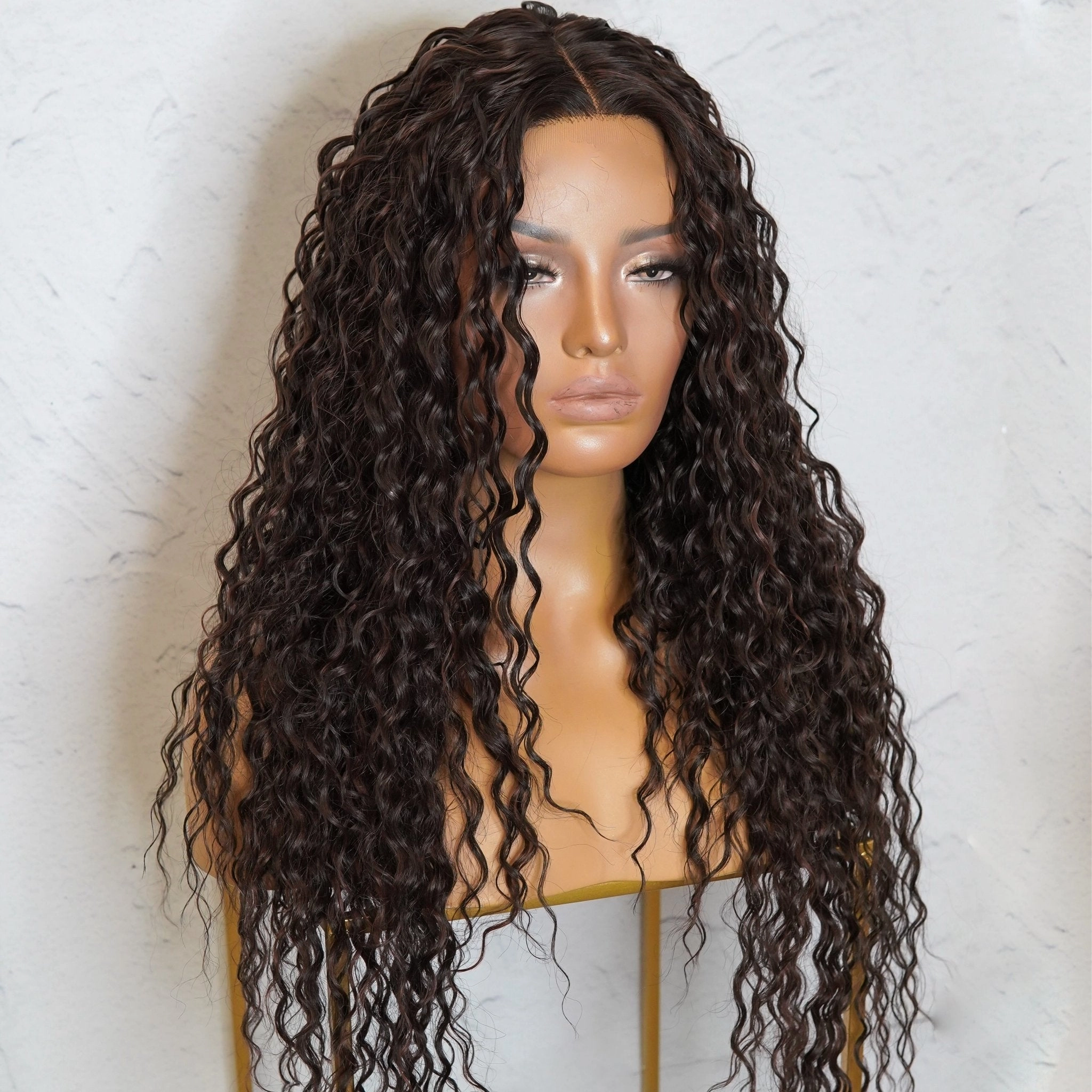 LALA Darkest Brown Lace Front Wig