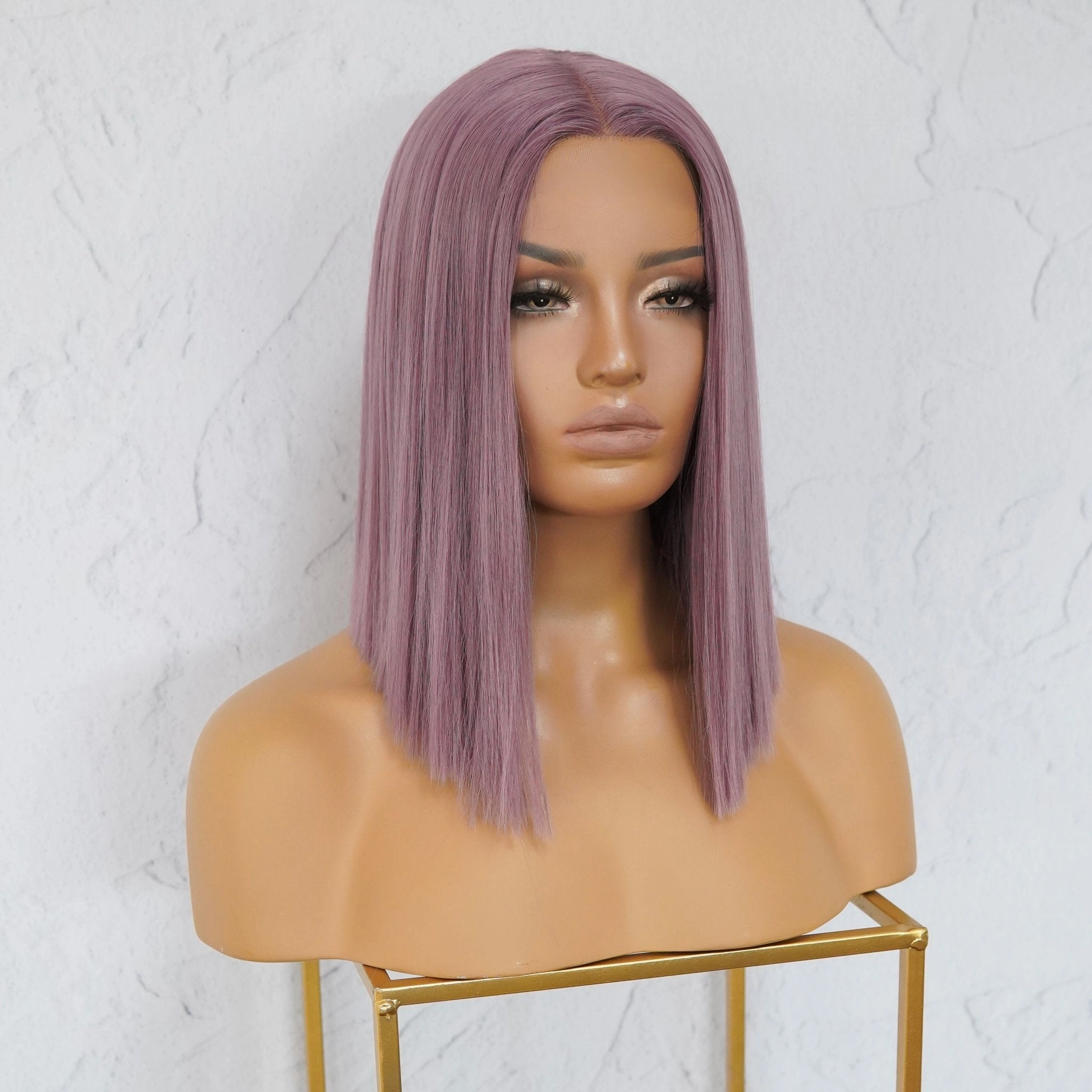 LAURA Mauve Purple Lace Front Wig