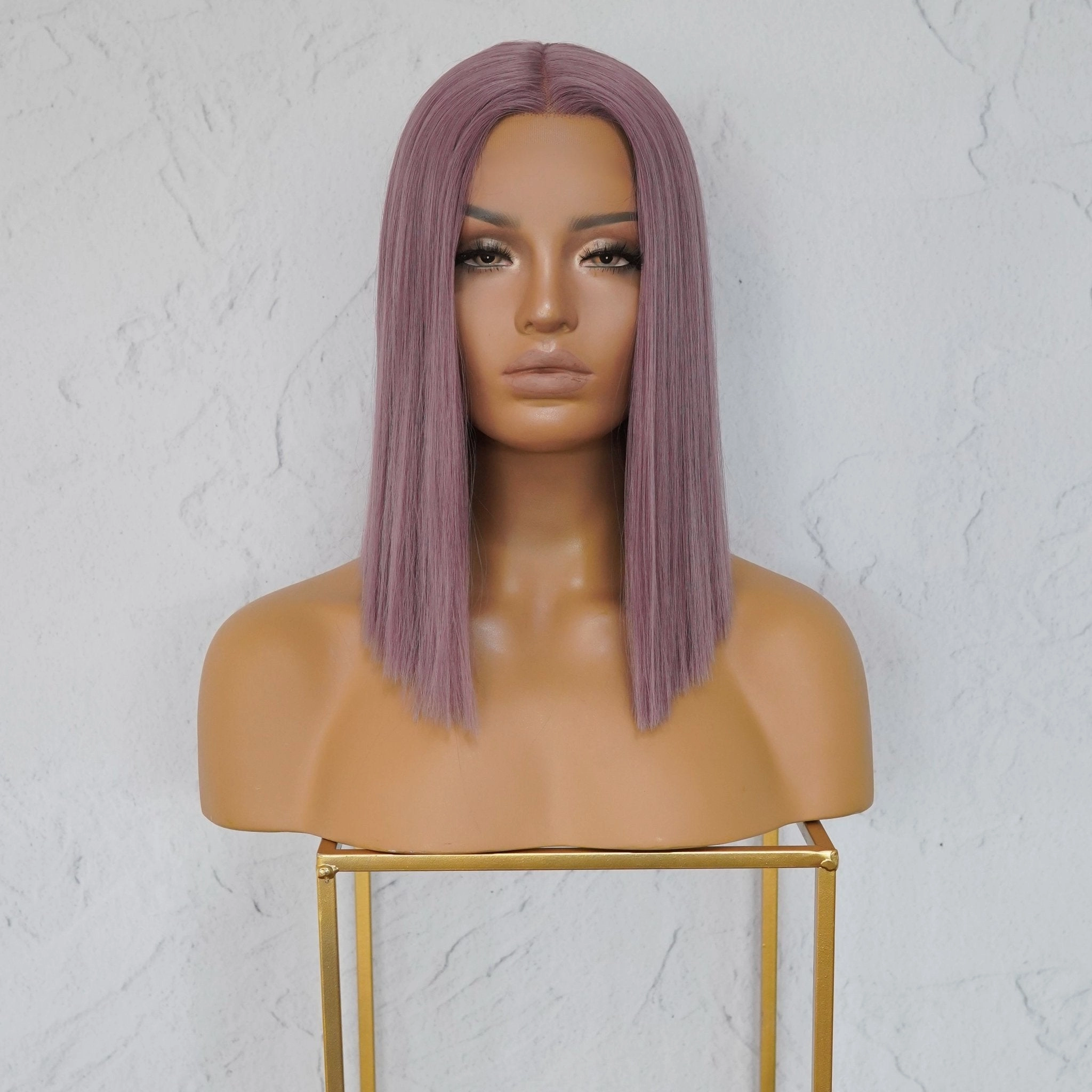 LAURA Mauve Purple Lace Front Wig