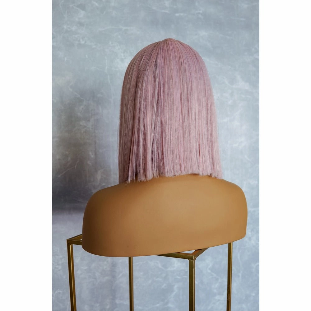LAURA Pink Ombre Lace Front Wig