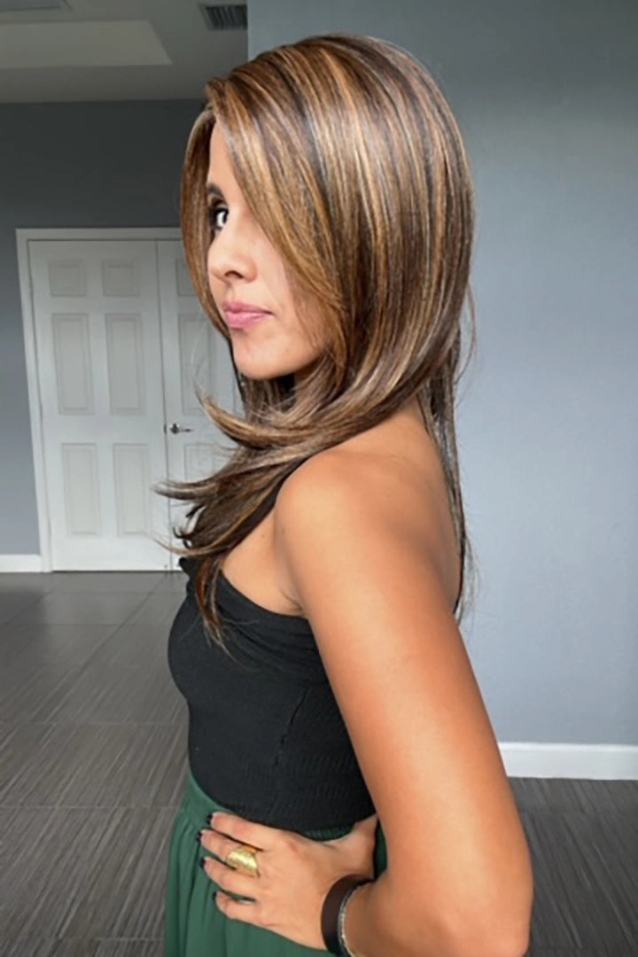 Lauren HT Wig by Belle Tress | Heat Friendly Synthetic Hair | Average Cap