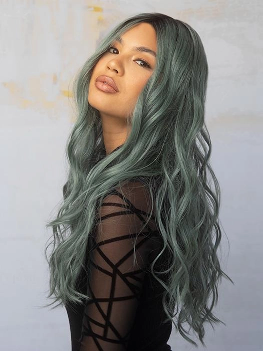 Lavish Wavez | HF Synthetic Lace Front Wig (Mono Part)