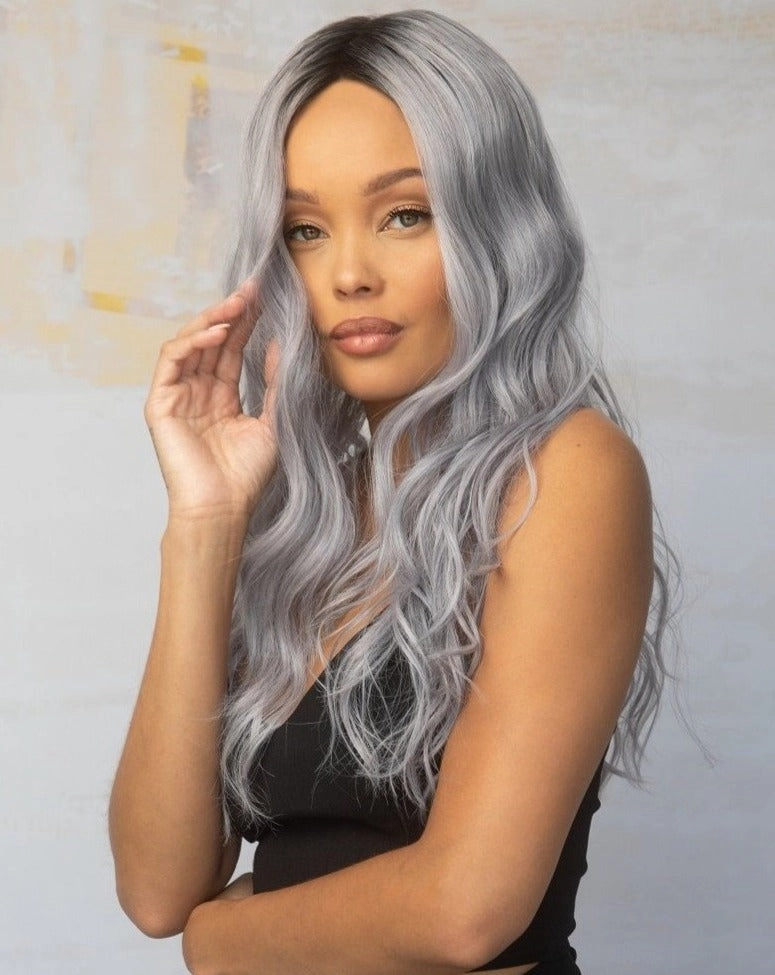Lavish Wavez Wig by Rene of Paris | Heat Friendly Synthetic Hair | Average Cap