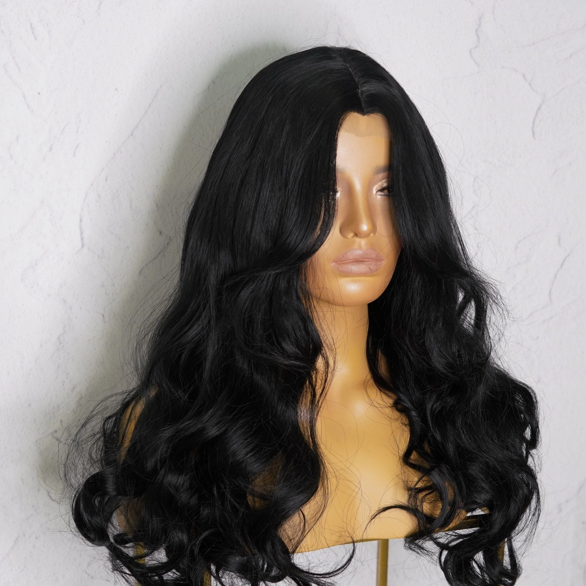 LILA Black Lace Front Wig ** SAMPLE