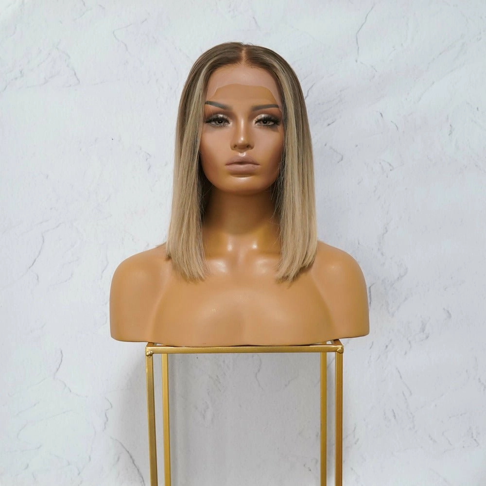 LILLIAN Blonde Human Hair Full Lace Wig