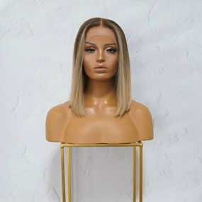 LILLIAN Blonde Human Hair Full Lace Wig