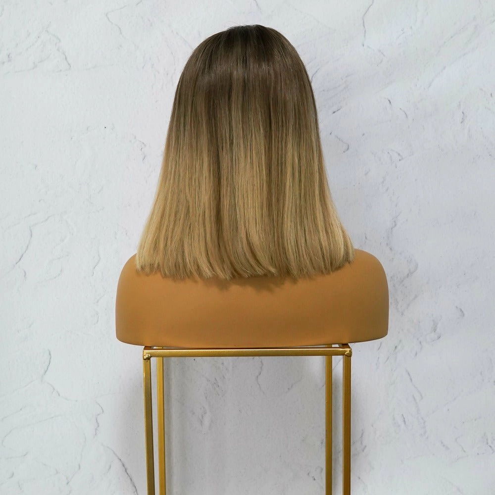 LILLIAN Blonde Human Hair Lace Front Wig