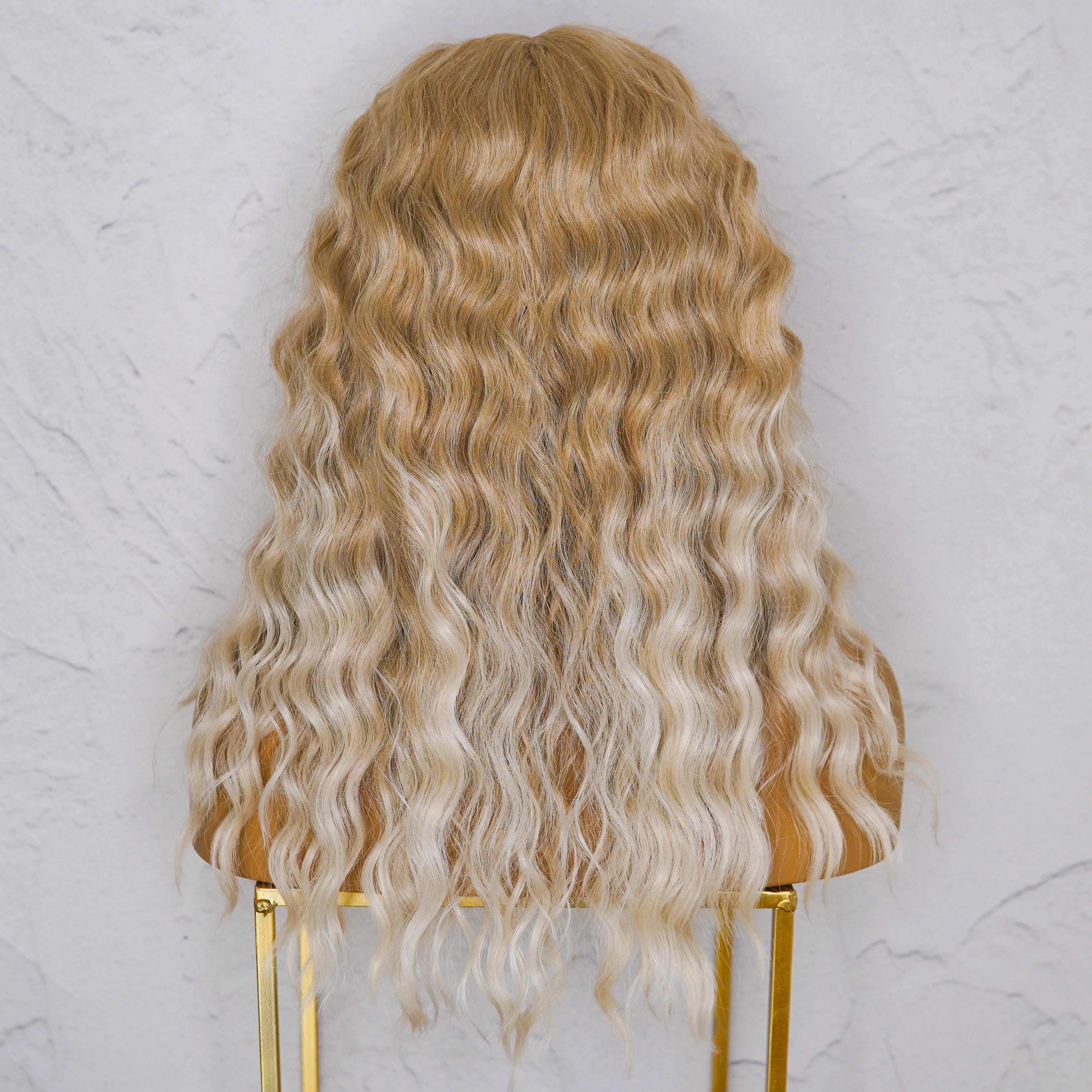 LILY 20" Frosted Blonde Lace Front Wig