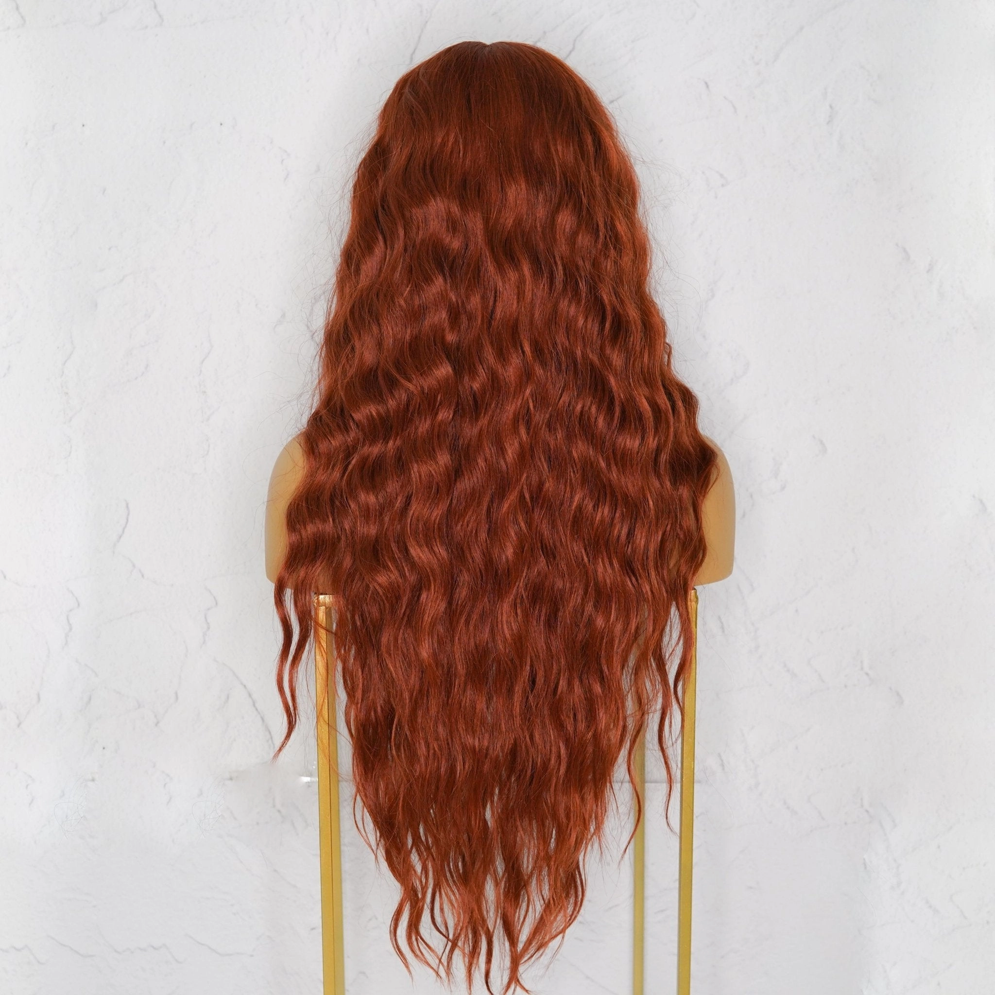 LILY 30" Auburn Lace Front Wig