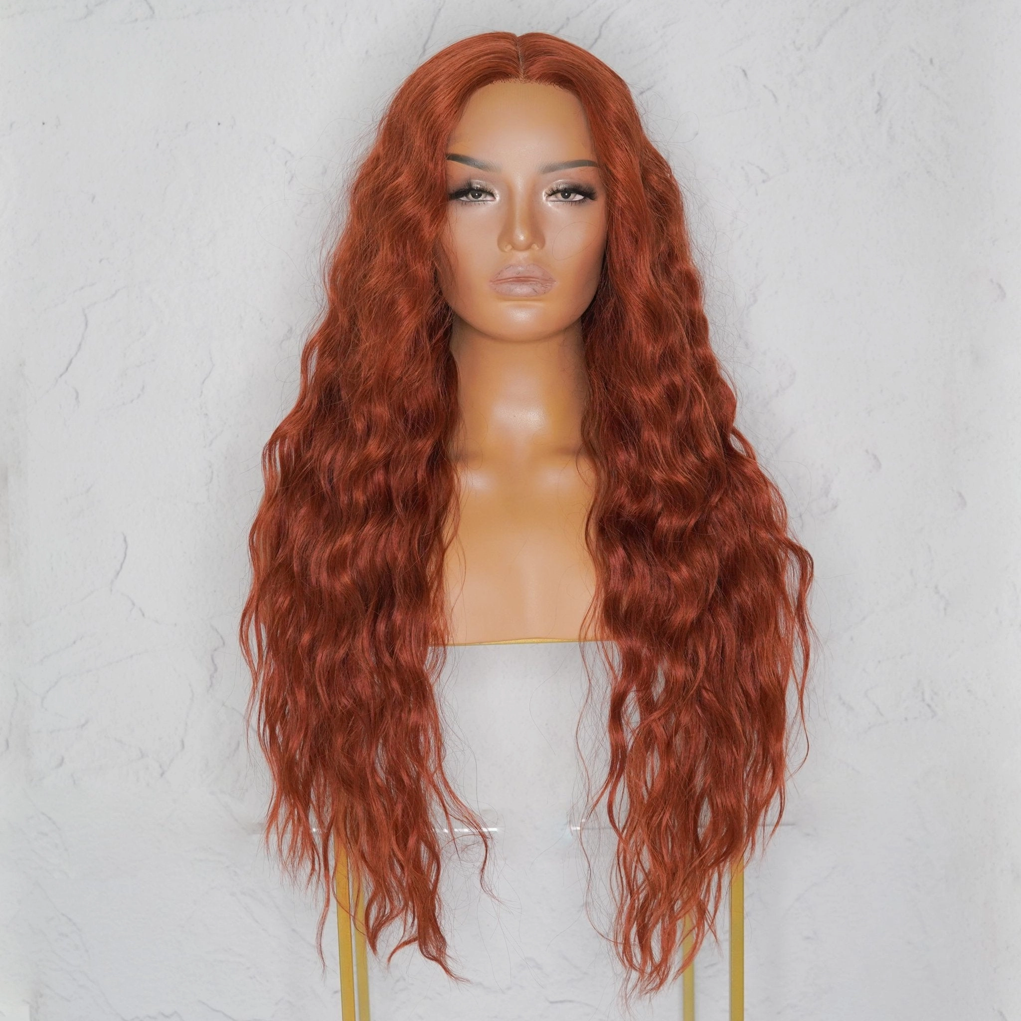 LILY 30" Auburn Lace Front Wig