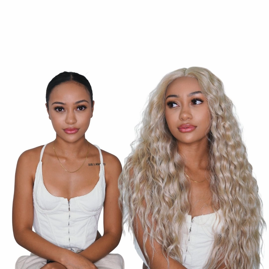 LILY 30" Beach Blonde Lace Front Wig
