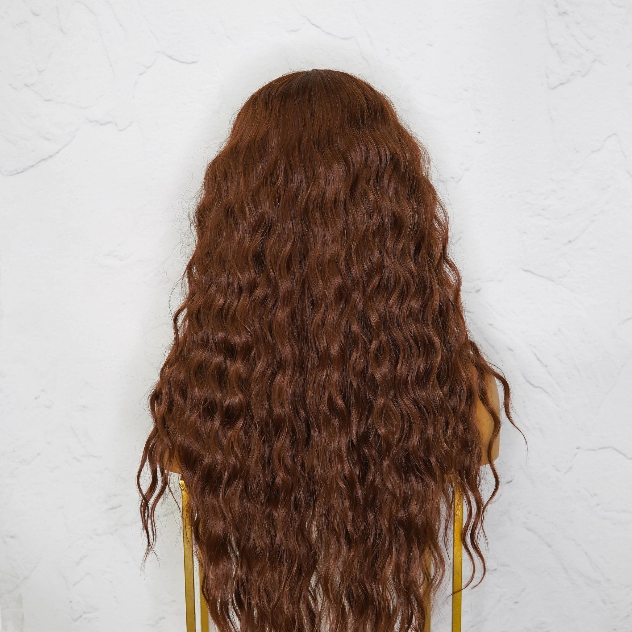 LILY 30" Chocolate Brown Lace Front Wig