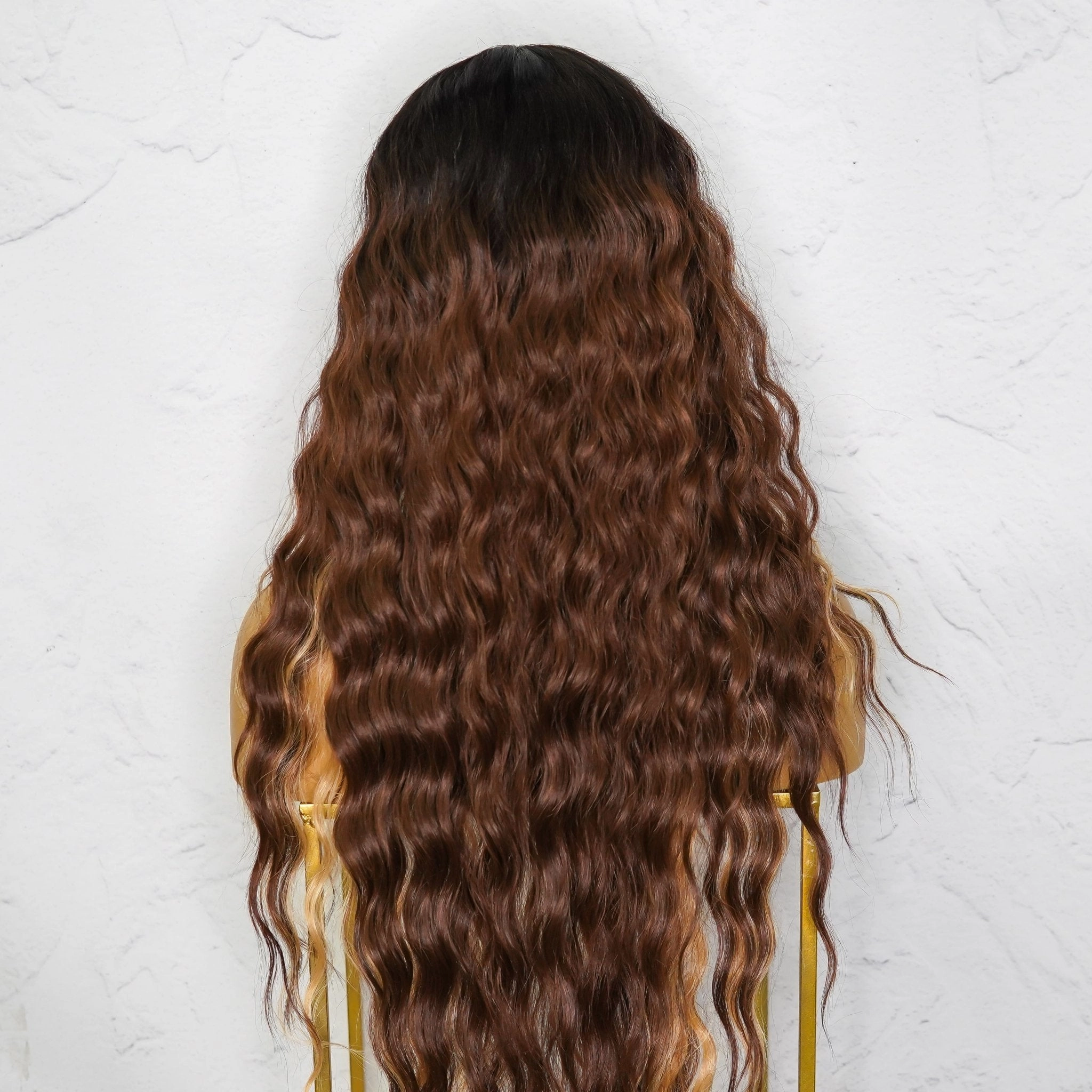 LILY 30" Mocha Lace Front Wig