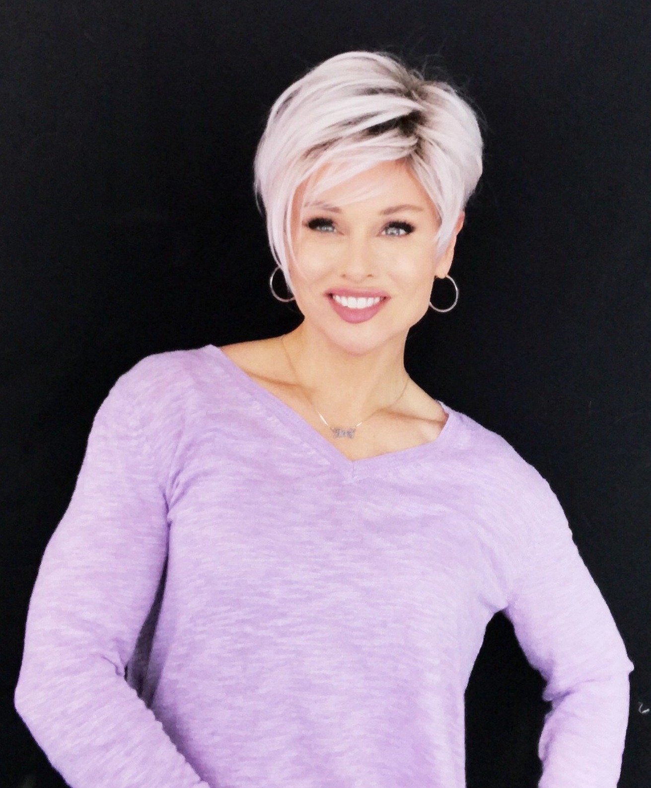 Link Wig by Ellen Wille | Heat Friendly Synthetic Hair | Petite/Average Cap