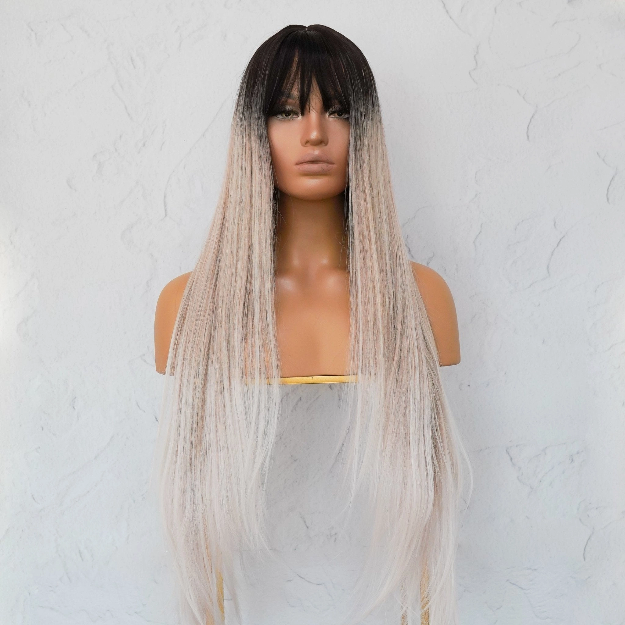 LIRA Three Tone Ombre Fringe Wig