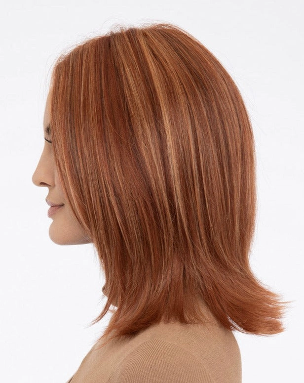 Lisa Wig by Envy | Human Hair/Heat Friendly Synthetic Blend Hair | Average Cap