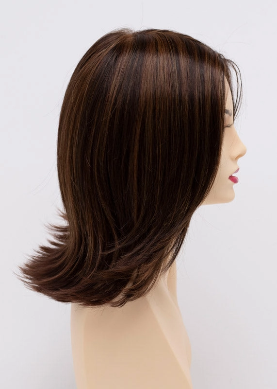 Lisa Wig by Envy | Human Hair/Heat Friendly Synthetic Blend Hair | Average Cap