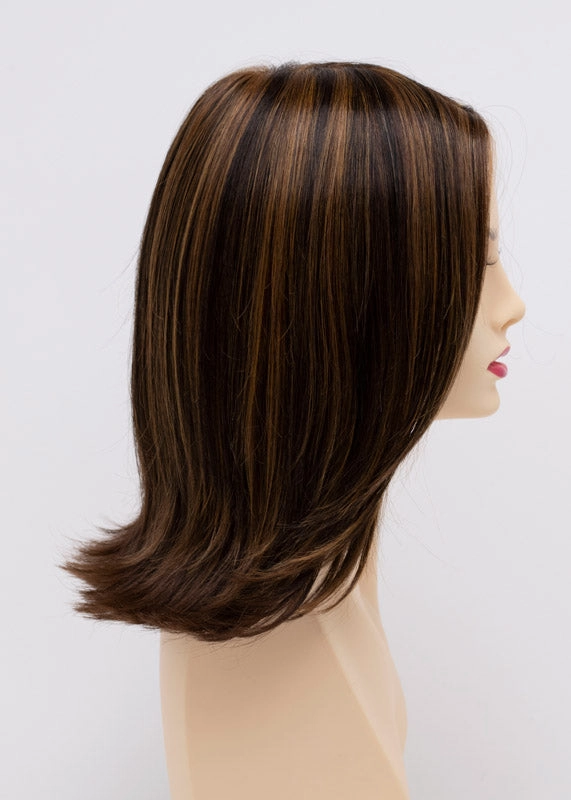 Lisa Wig by Envy | Human Hair/Heat Friendly Synthetic Blend Hair | Average Cap