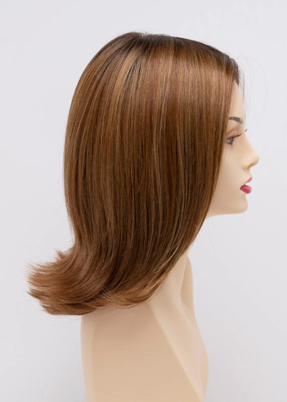 Lisa Wig by Envy | Human Hair/Heat Friendly Synthetic Blend Hair | Average Cap