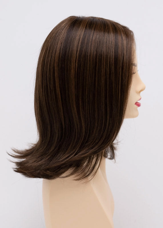 Lisa Wig by Envy | Human Hair/Heat Friendly Synthetic Blend Hair | Average Cap