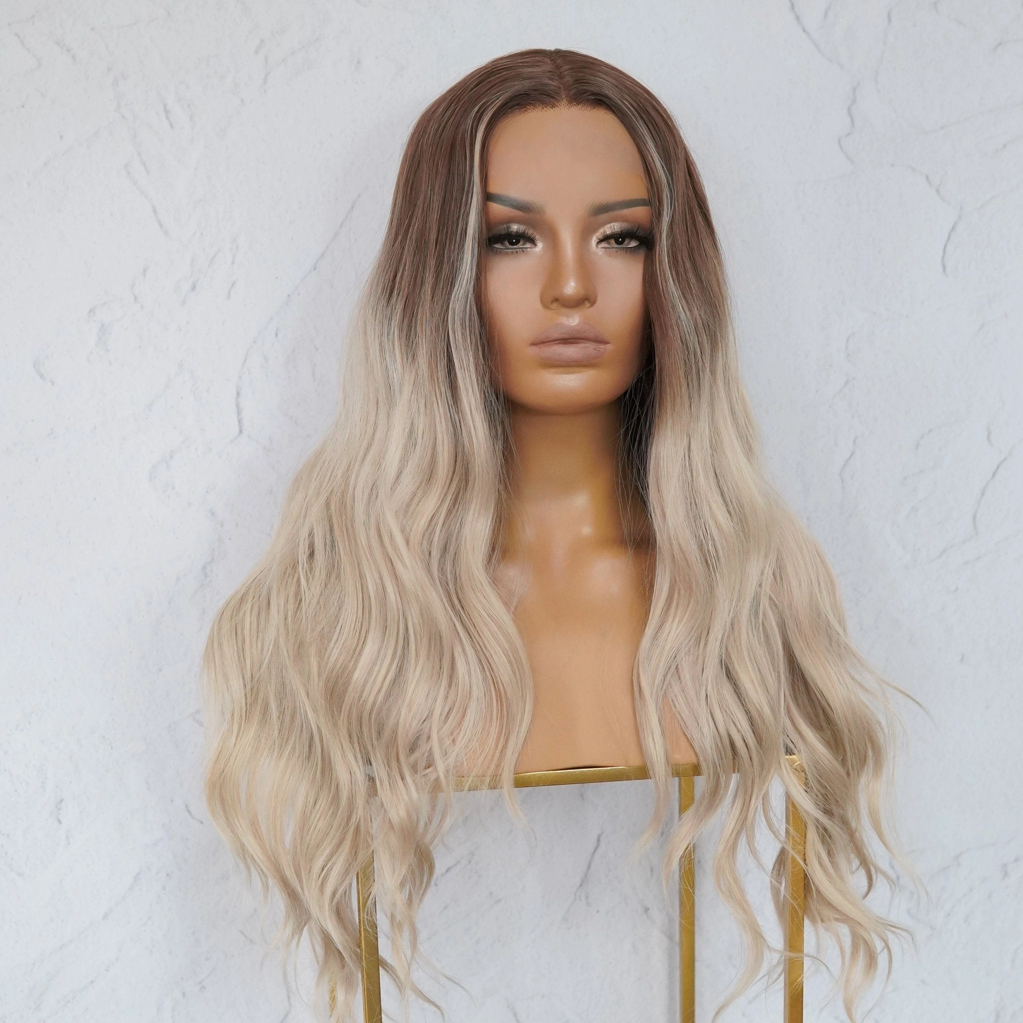 LOLA Ombre Brown Lace Front Wig