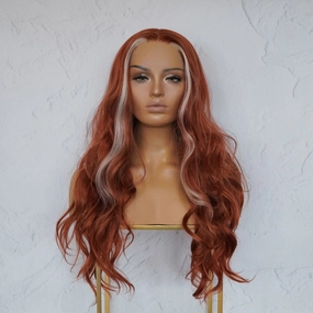 LOLA Red Lace Front Wig