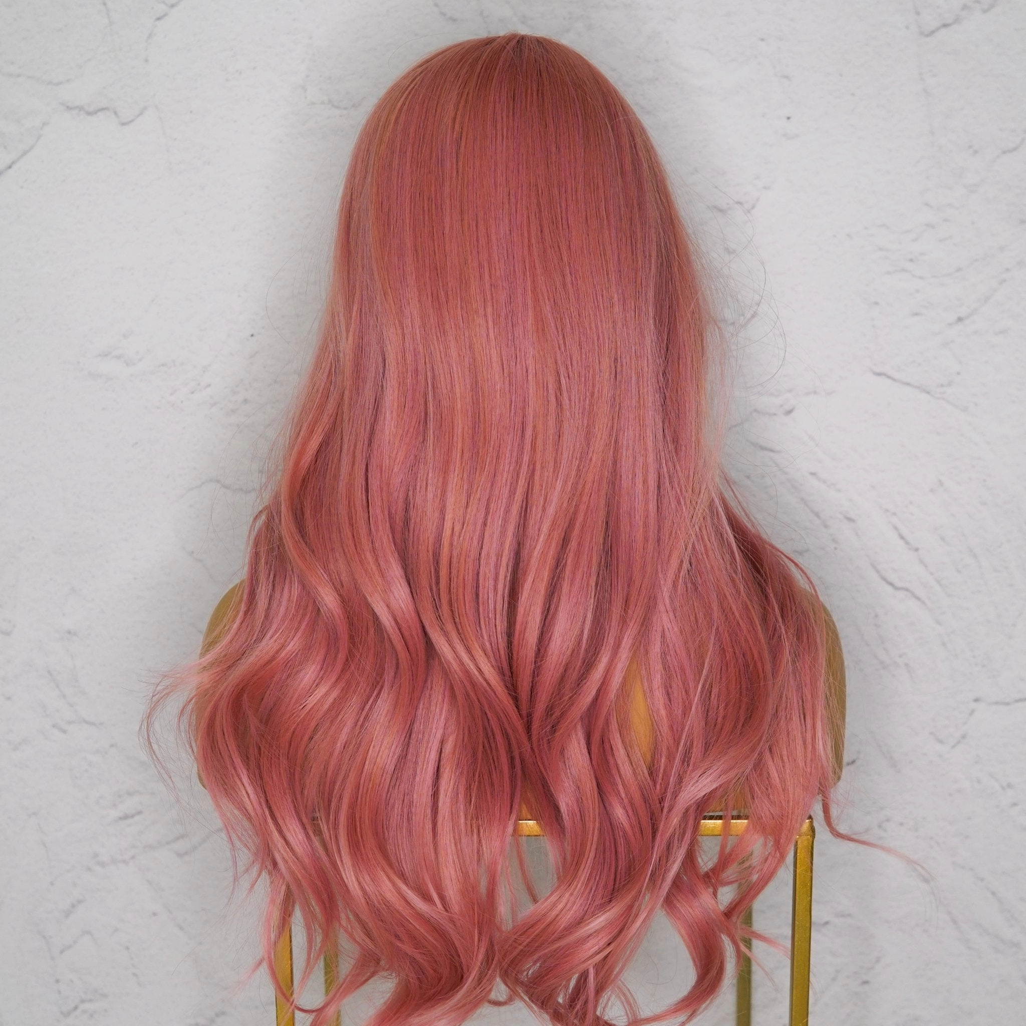 LONDYN Dusty Pink Fringe Wig