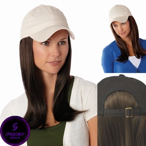 Long Hat Beige - Hair Accents, Toppers, and Hairpieces Collection by Henry Margu