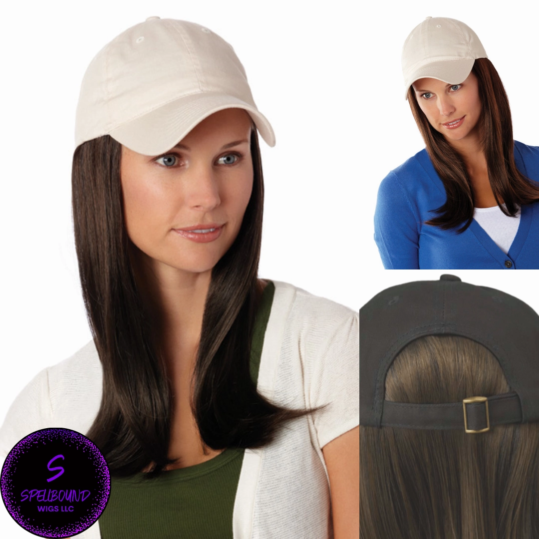 Long Hat Beige - Hair Accents, Toppers, and Hairpieces Collection by Henry Margu
