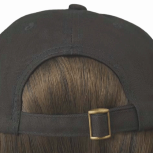 Long Hat Black - Hair Accents, Toppers, and Hairpieces Collection by Henry Margu
