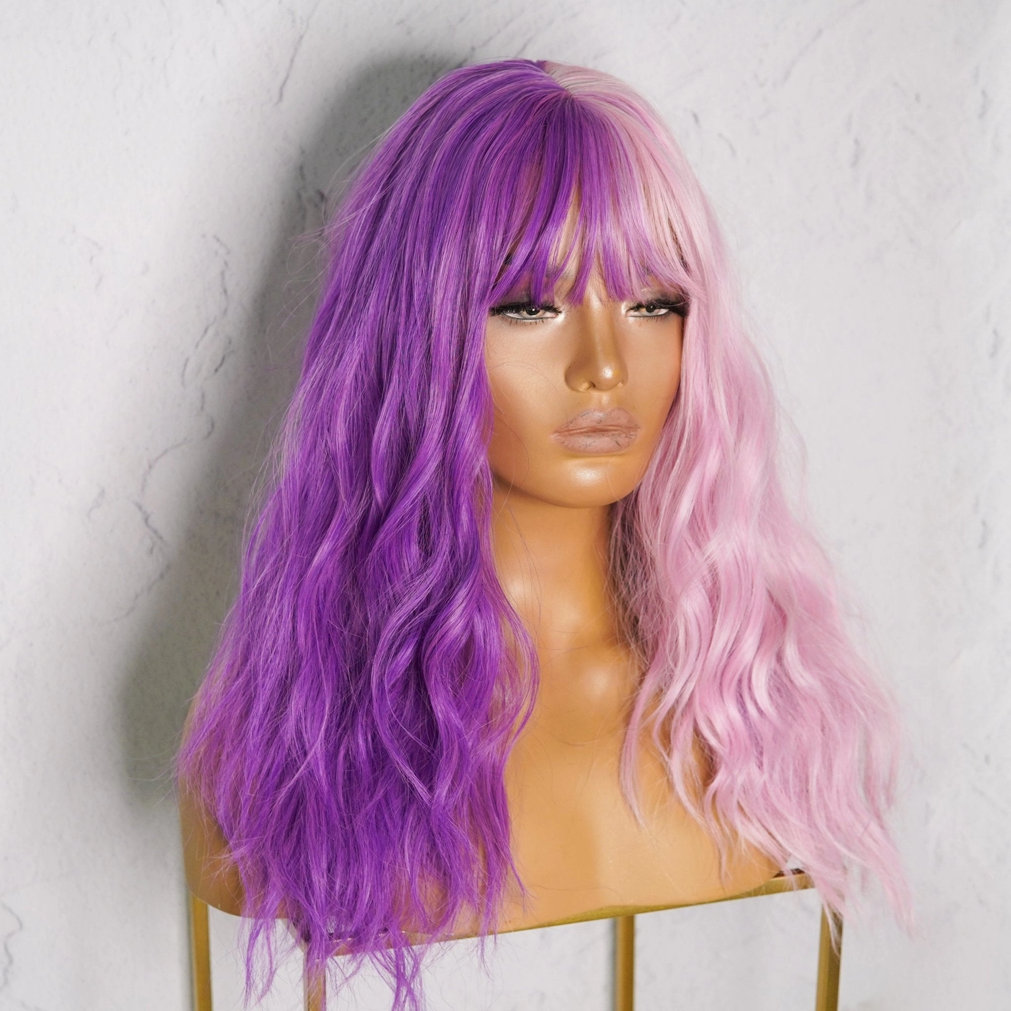 LOVE STRUCK Pink Fringe Wig
