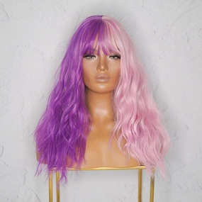LOVE STRUCK Pink Fringe Wig