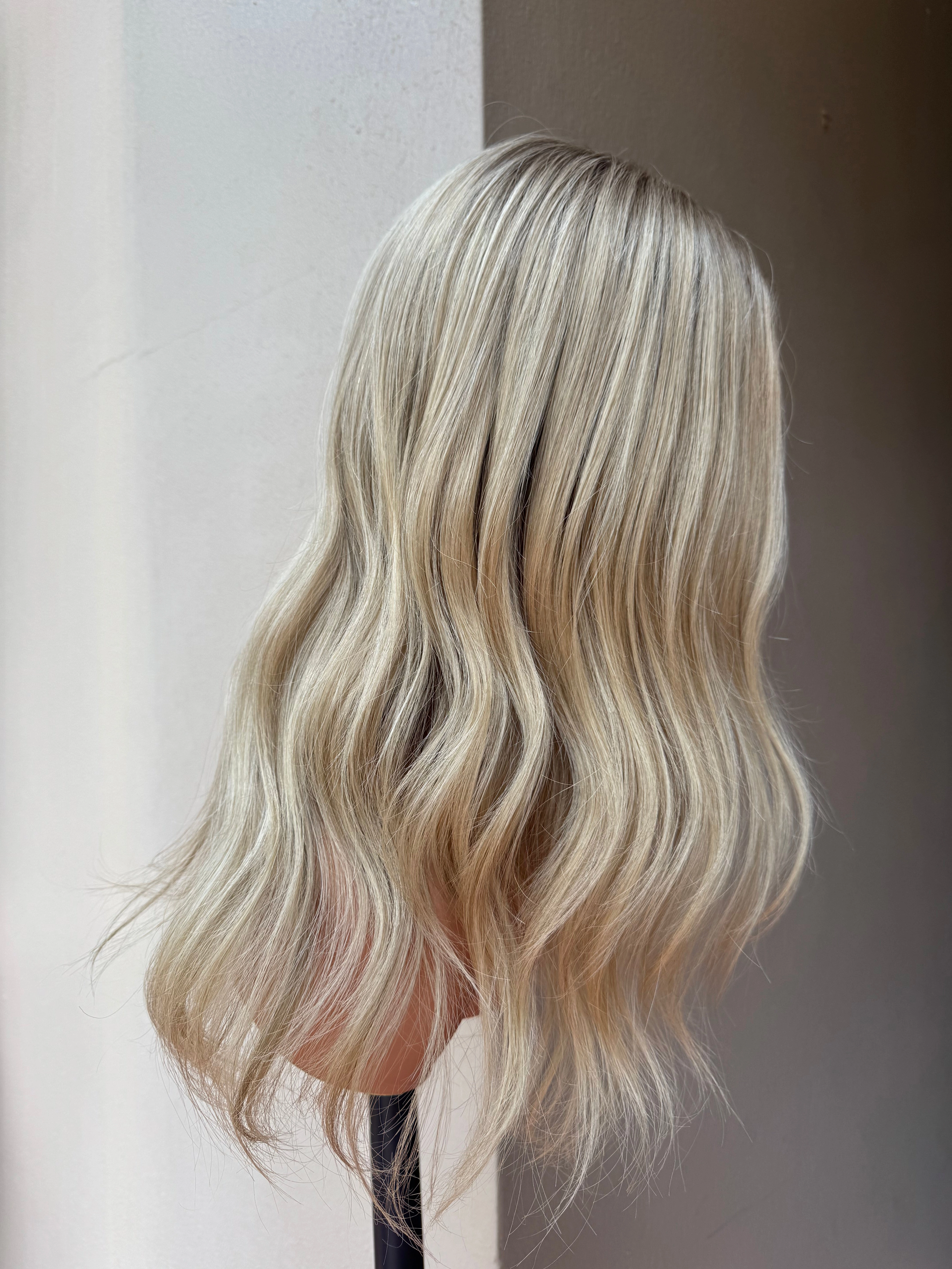 LUCIA Lived In Blonde Human Hair Lace Front Wig