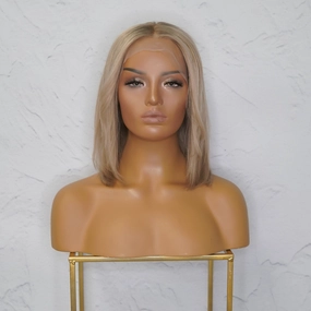 LULU Caramel Blonde Human Hair Lace Front Wig