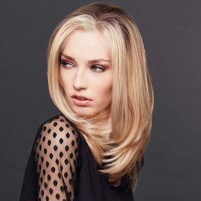 Luxury Lace D Human Hair Ladies Wig from the Luxury Collection by Gisela Mayer