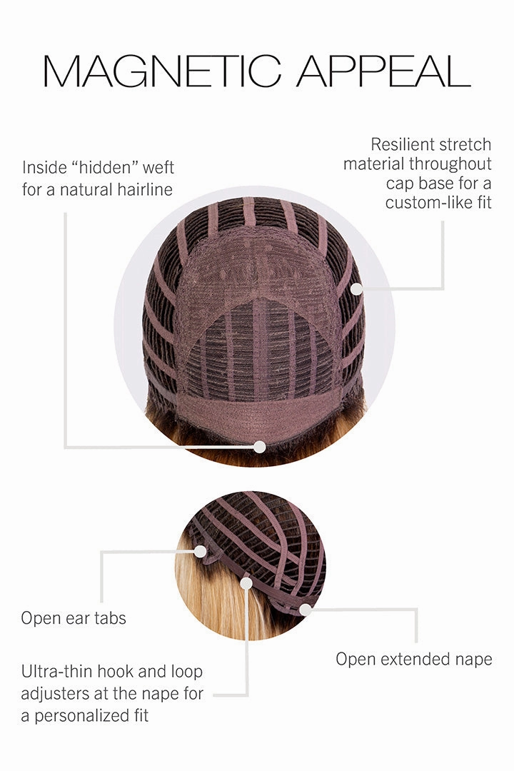 Magnetic Appeal Wig by Gabor | Heat Friendly Synthetic Hair | Average Cap