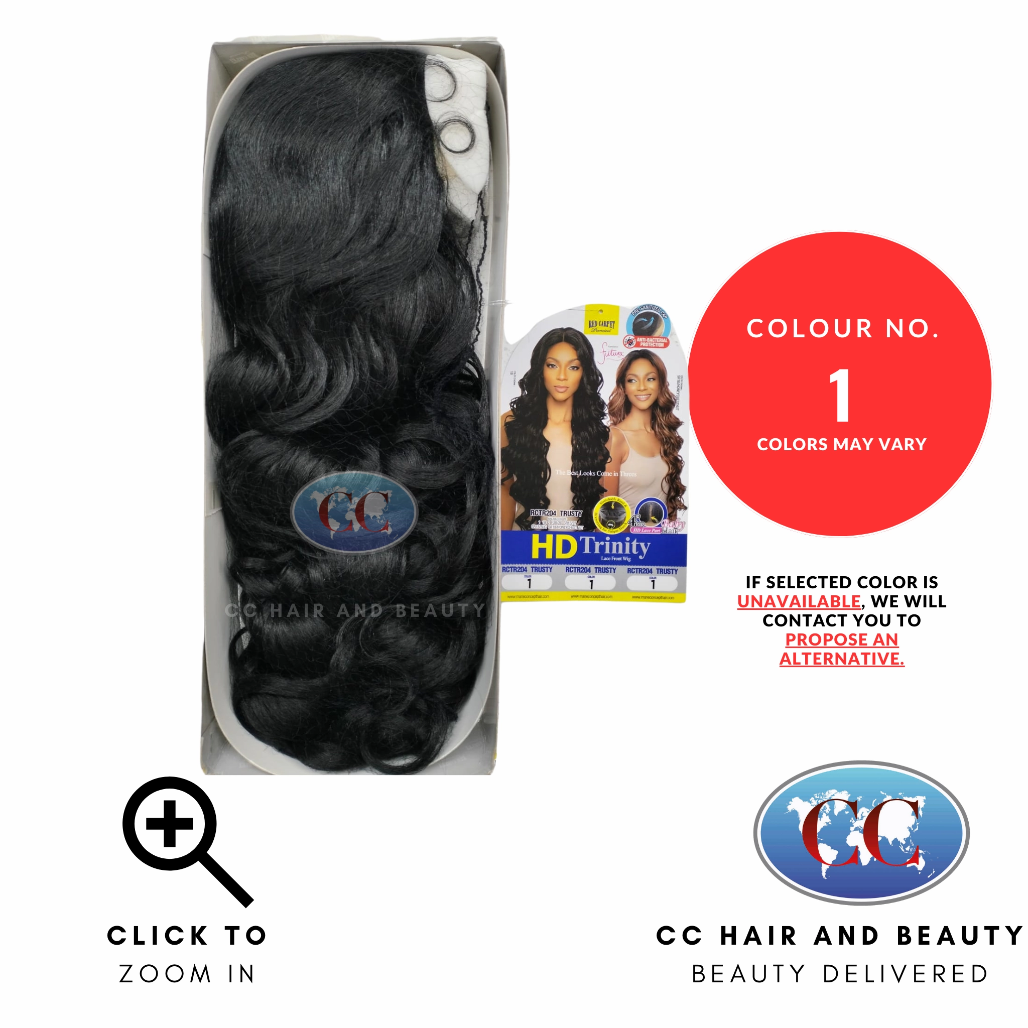 Mane Concept Red Carpet 4" Trinity Synthetic HD Lace Front Wig - RCTR204 TRUSTY