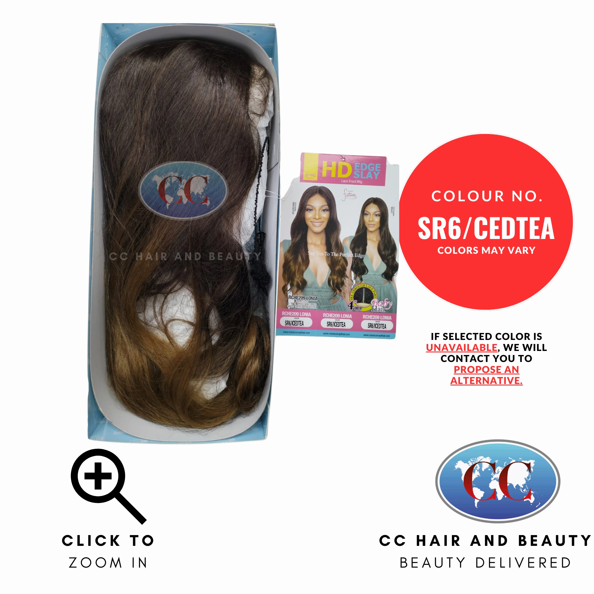 Mane Concept Red Carpet HD Lace Front Wig - RCHE209 Lonia