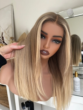 MARY Lived In Blonde Human Hair Lace Front Wig