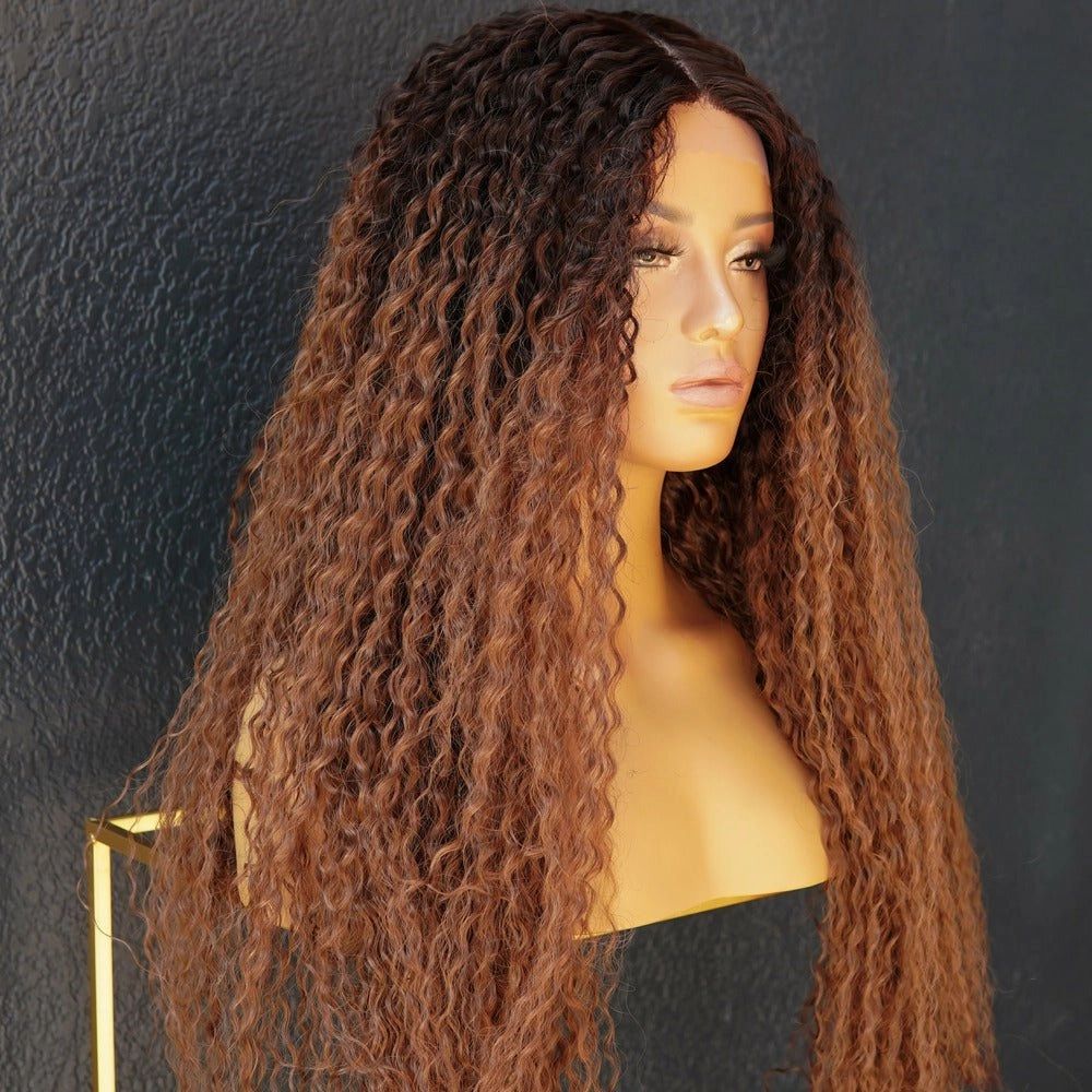 MEGAN Ombre Brown Lace Front Wig